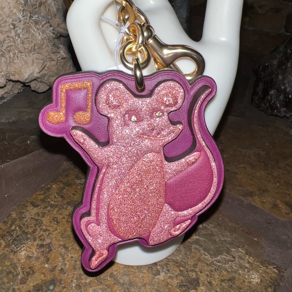 Coach Party Mouse Bag Charm NWT - Picture 3 of 4